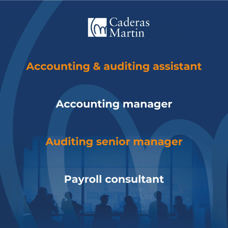 Jobs offers in september - Caderas Martin