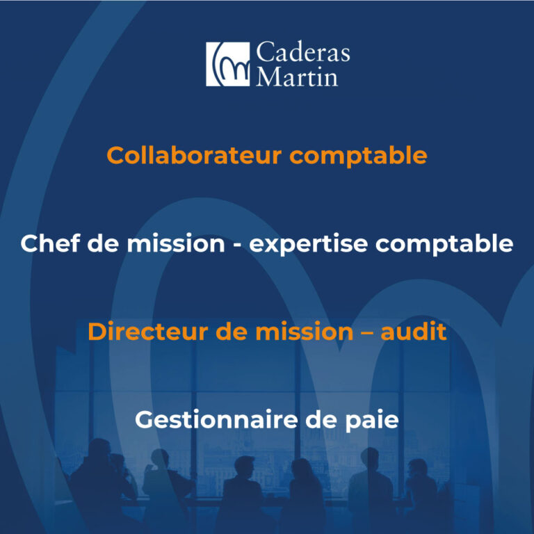 Liste des postes à pourvoir en septembre 2024 - Caderas Martin