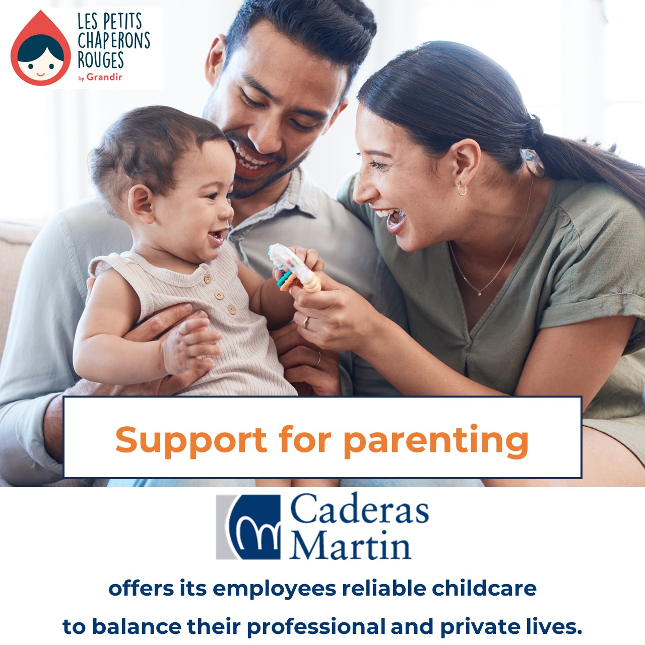 Day nursery Caderas Martin facilitates access to reliable, local childcare for its employees