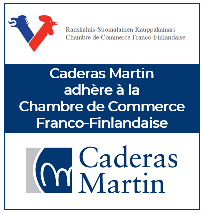 Caderas Martin rejoint la Chambre de Commerce Franco-Finlandaise en tant qu’adhérent !