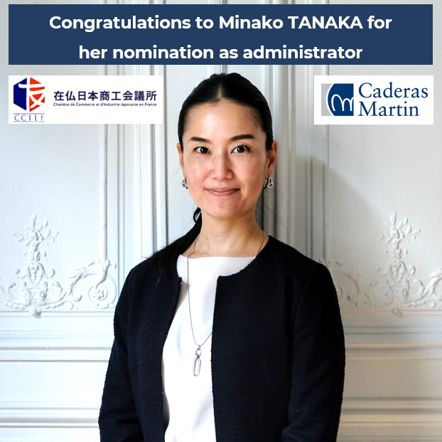 Election of Minako Tanaka to the CCIJF Board