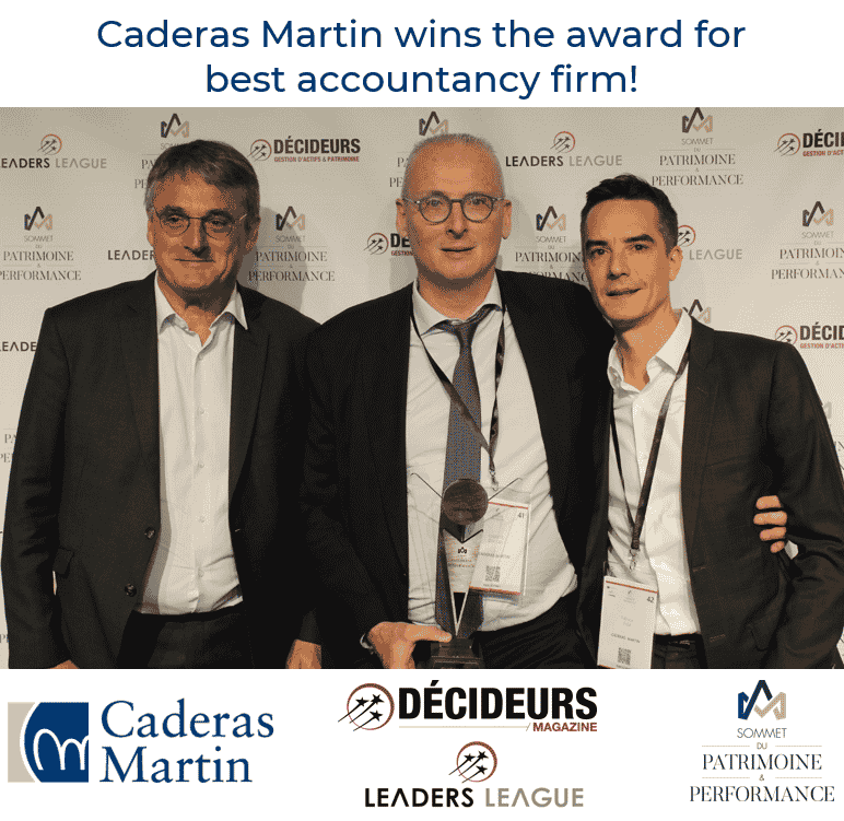 2022 Wealth Management & Performance Summit - Caderas Martin wins the prize for best accounting firm!