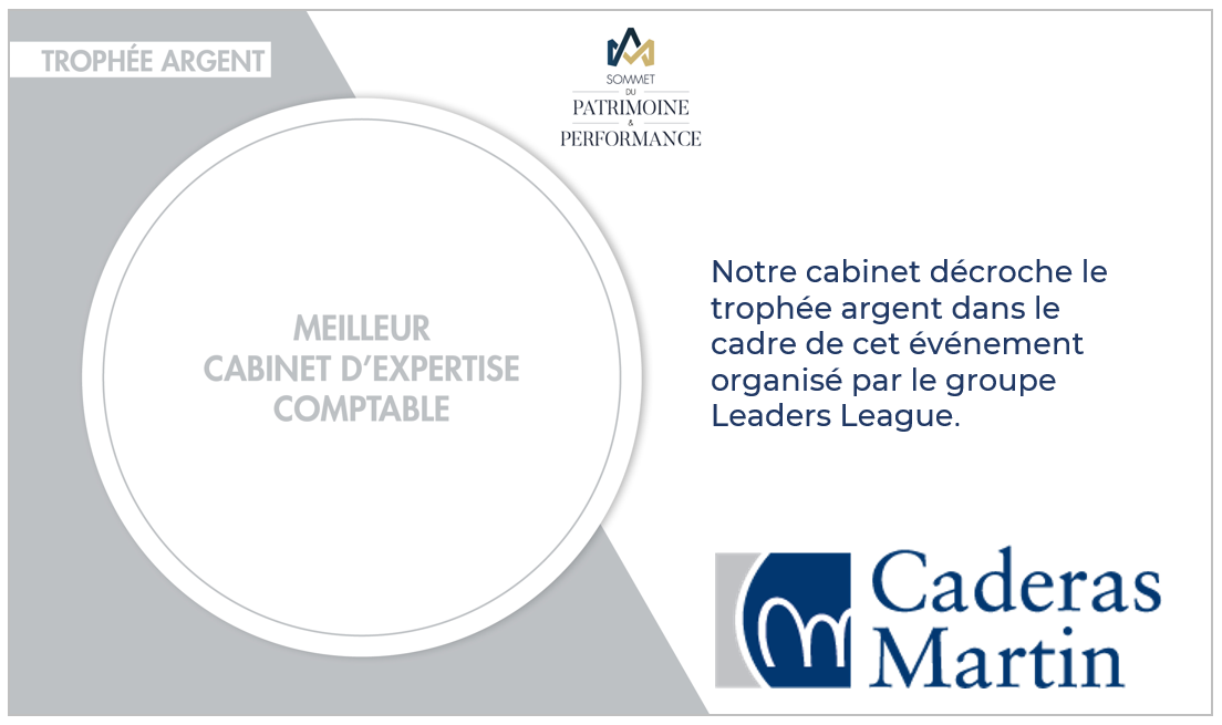 Sommet Patrimoine et Performance – Notre cabinet décroche la 2ème place du classement dans la catégorie « Meilleur Cabinet d'Expertise Comptable »